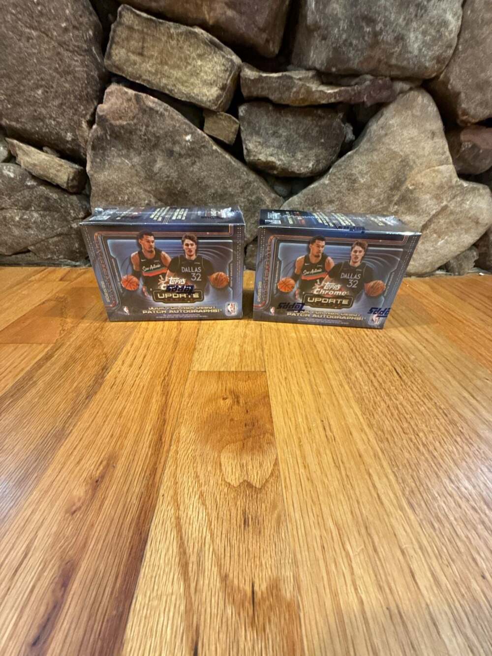 2025/26 Topps Chrome Update Series Basketball Blaster Box (2 Box Lot)